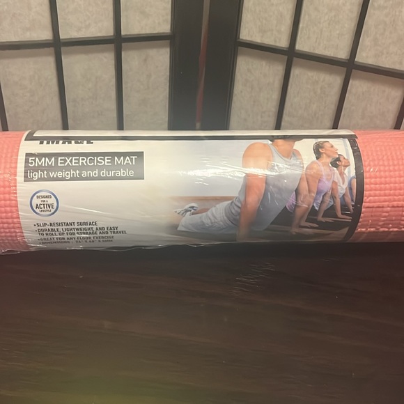 Sharper Image 24x68” Non-Slip 5MM Exercise Mat - Picture 4 of 10